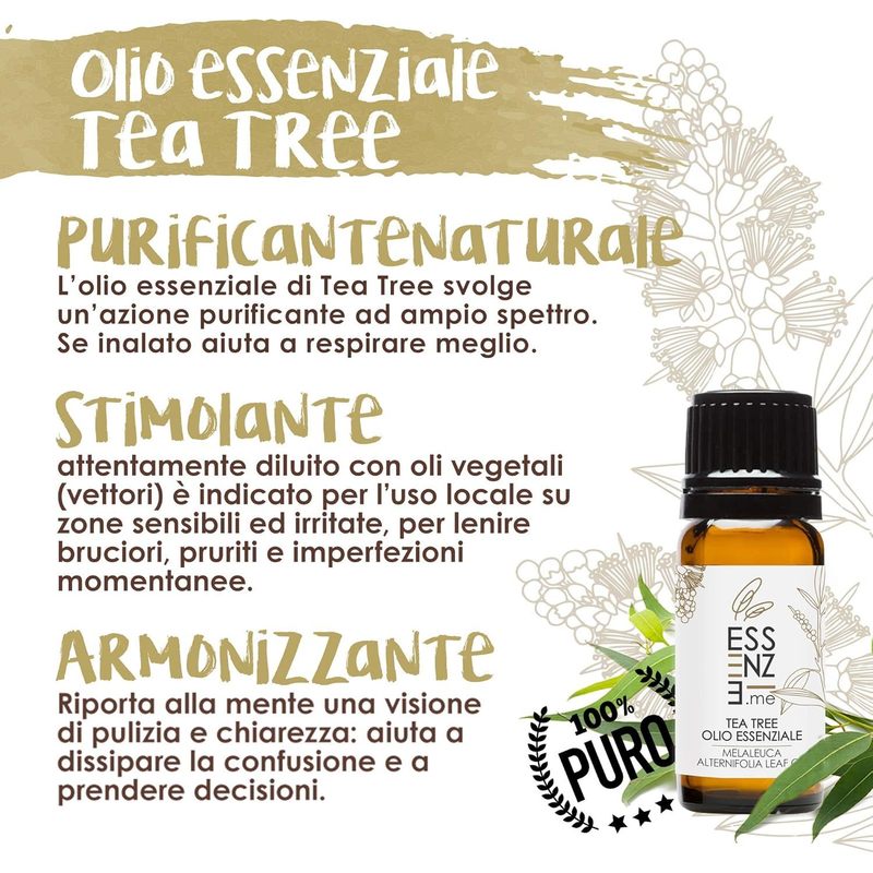 Kit Oli Essenziali  Puri -   Naturali 100%