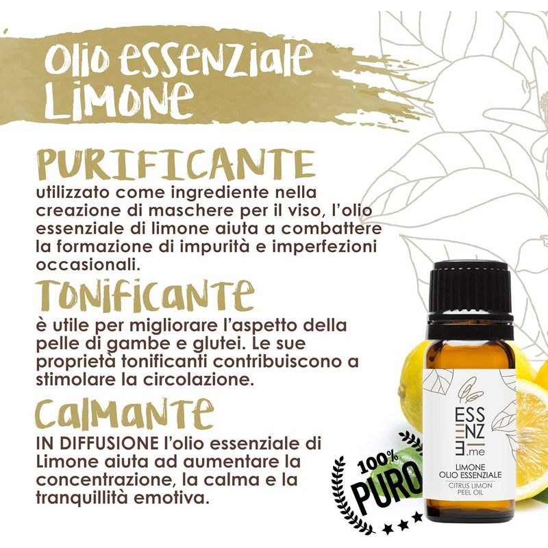 Kit Oli Essenziali  Puri -   Naturali 100%