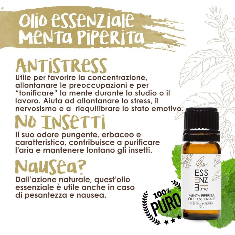 Kit Oli Essenziali  Puri -   Naturali 100%